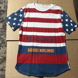 Men’s Reason Bad Kids Flag T-Shirt